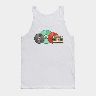 Vintage music Tank Top